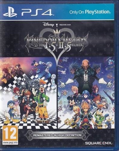 Kingdom Hearts HD 1.5 + 2.5 ReMIX - PS4 (A Grade) (Used) (Eng)